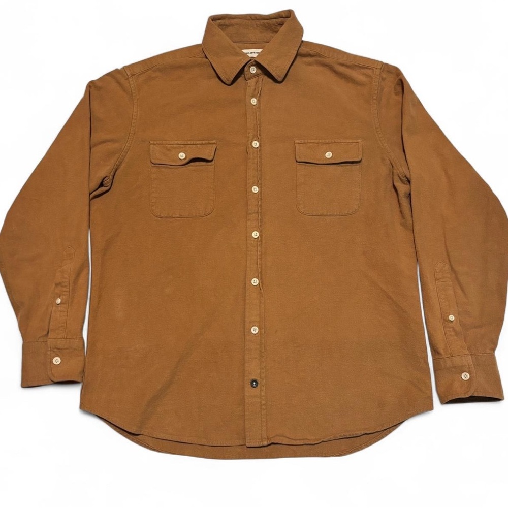 Taylor Stitch Brown Casual Button Down Shirt